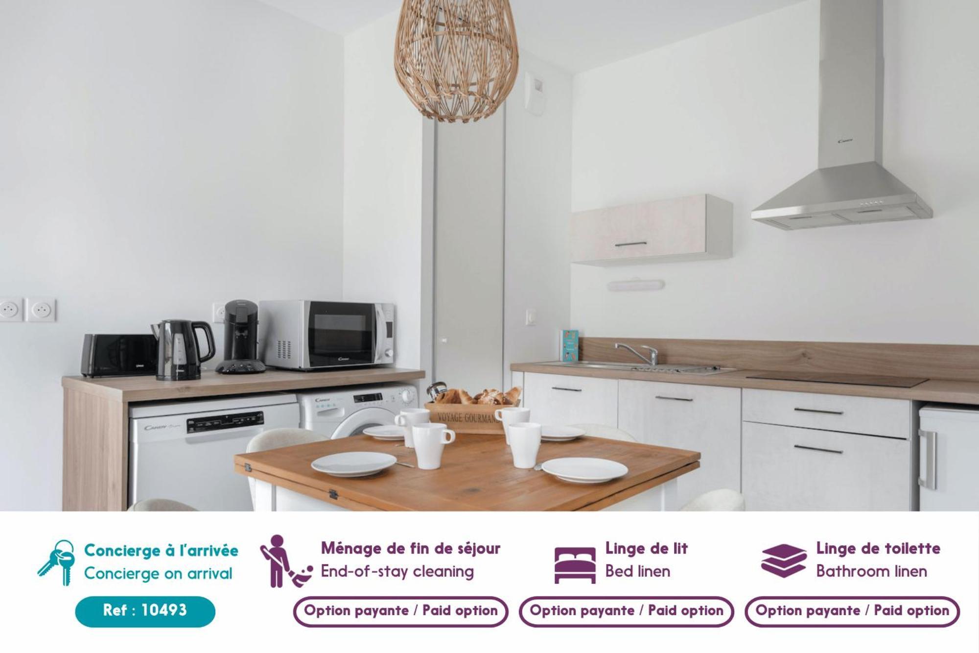 50M De La Plage, Bel Appartement Pour 4 Pleneuf-Val-Andre Buitenkant foto